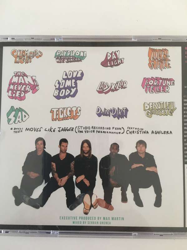 2 LOVELY MAROON 5 CD`S
