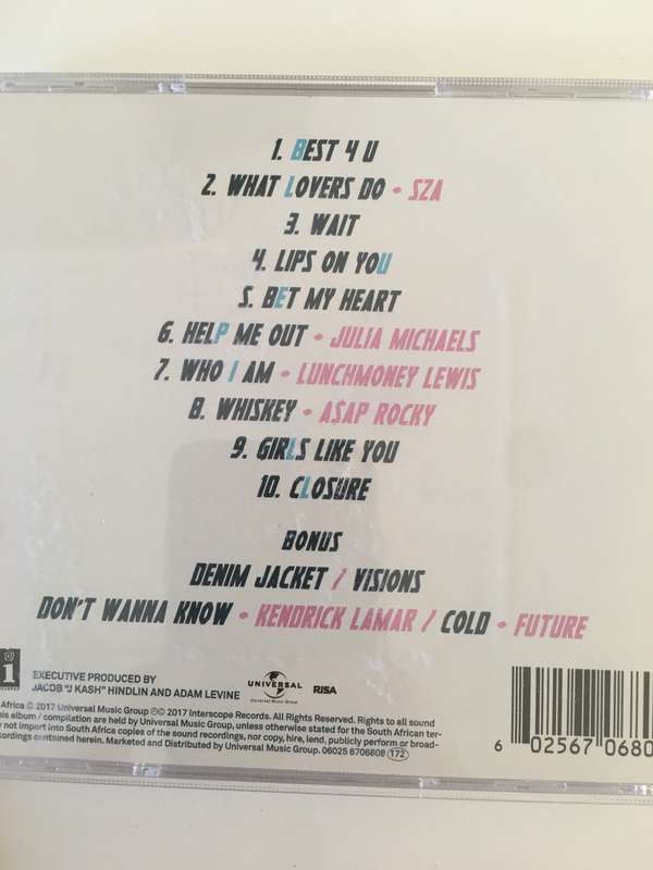 2 LOVELY MAROON 5 CD`S