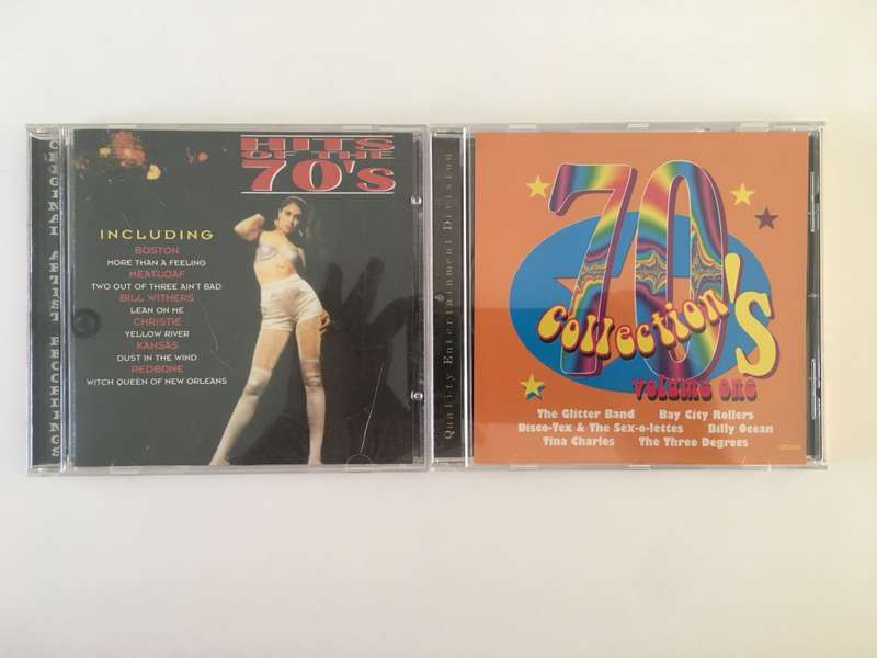 2 LOVELY CD`S BOTH MUSIC FROM THE 70`S