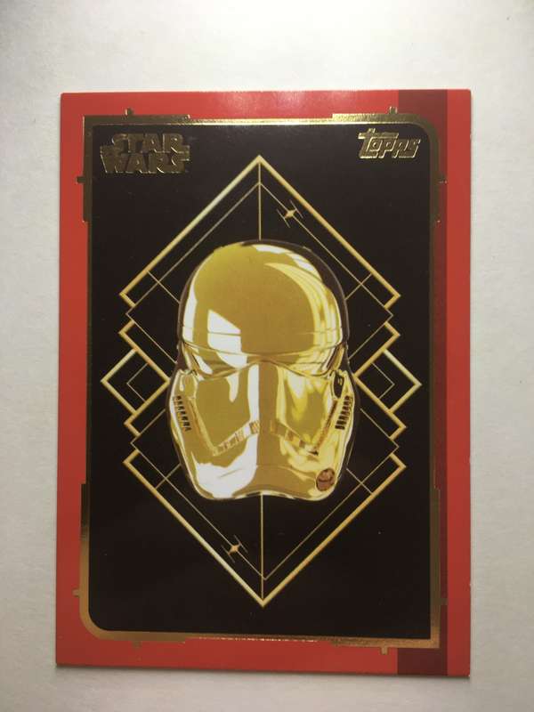 TOPPS -  STAR WARS CARD - THE LAST JEDI  2 CARDS