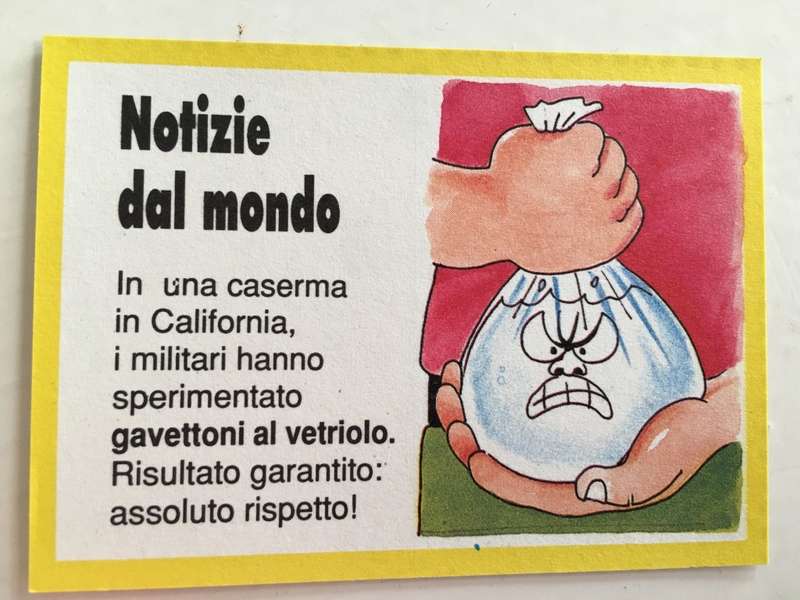 VINTAGE ITALIAN MINT SET OF 2 GARBAGE PAIL KIDS - 1989