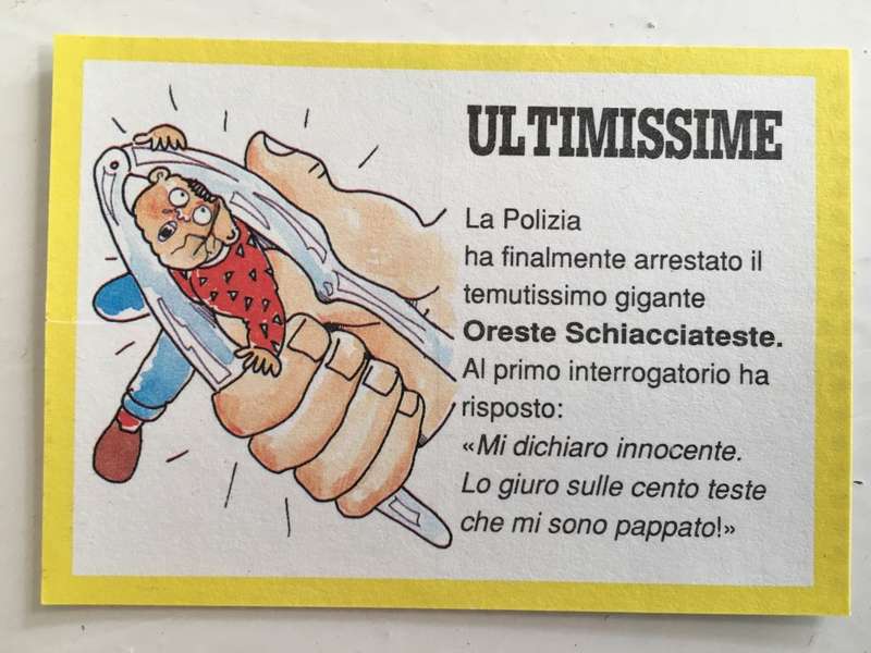 VINTAGE ITALIAN MINT SET OF 4 GARBAGE PAIL KIDS - 1989