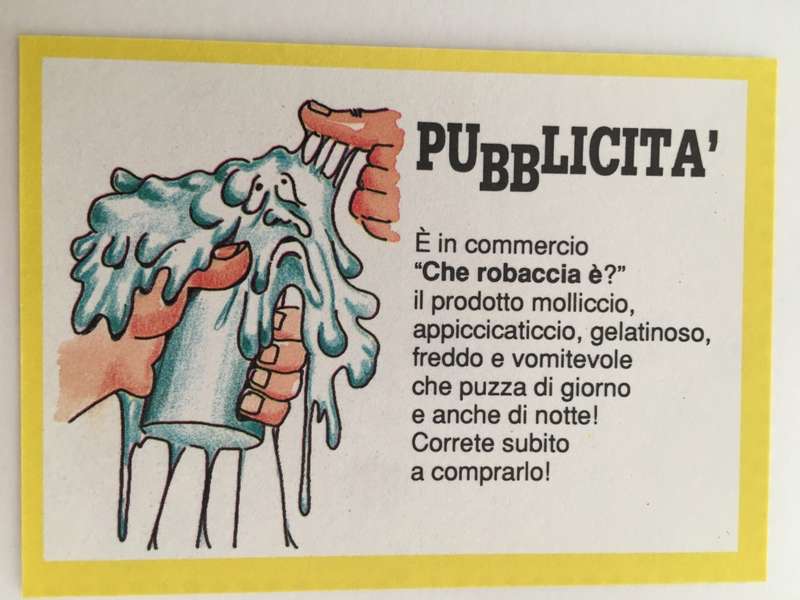 VINTAGE ITALIAN MINT SET OF 4 GARBAGE PAIL KIDS - 1989