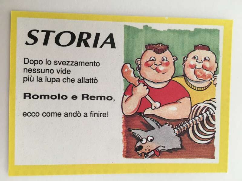 VINTAGE ITALIAN MINT SET OF 4 GARBAGE PAIL KIDS - 1989