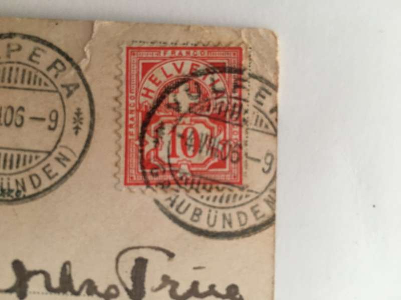 LOVELY VINTAGE TO ANTIQUE POST CARD WITH STAMP