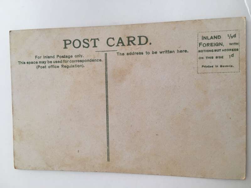 VINTAGE TO ANTIQUE POST CARD