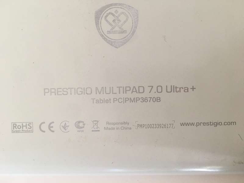 LOVELY PRESTIGIO MULTIPAD 7.0 ULTRA + WITH SIM CARD AND CHARGER