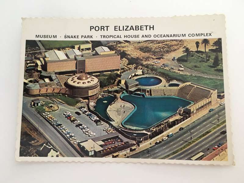 VINTAGE POSTCARD PORT ELIZABETH 60`S - 70`S