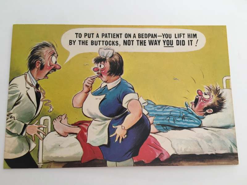 VINTAGE BRITISH HUMOUR - BAMFORTH POST CARD