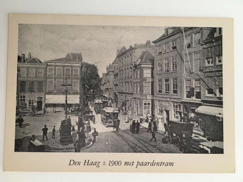 VINTAGE TO ANTIQUE POST CARD - DEN HAAG