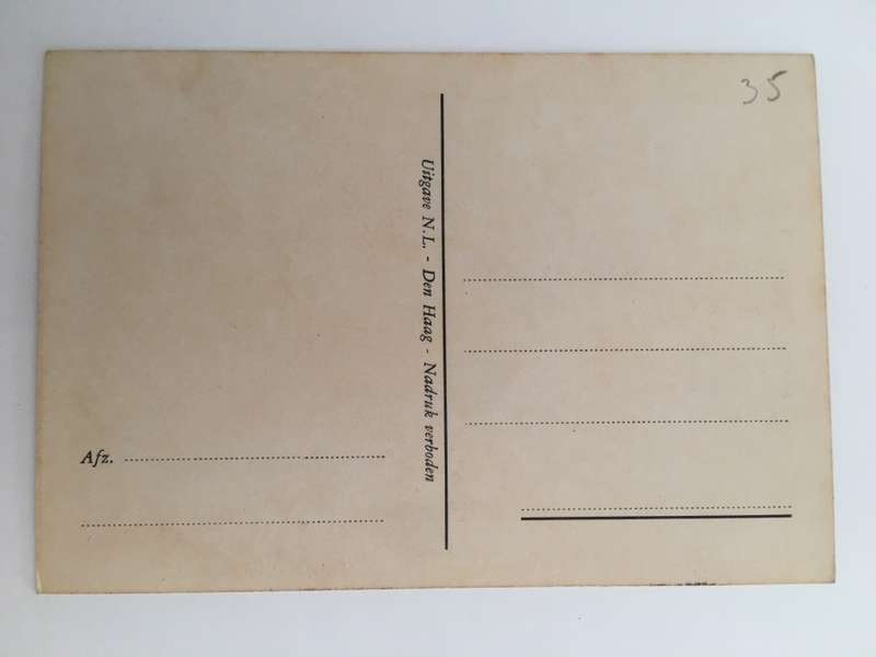 VINTAGE TO ANTIQUE POST CARD - DEN HAAG