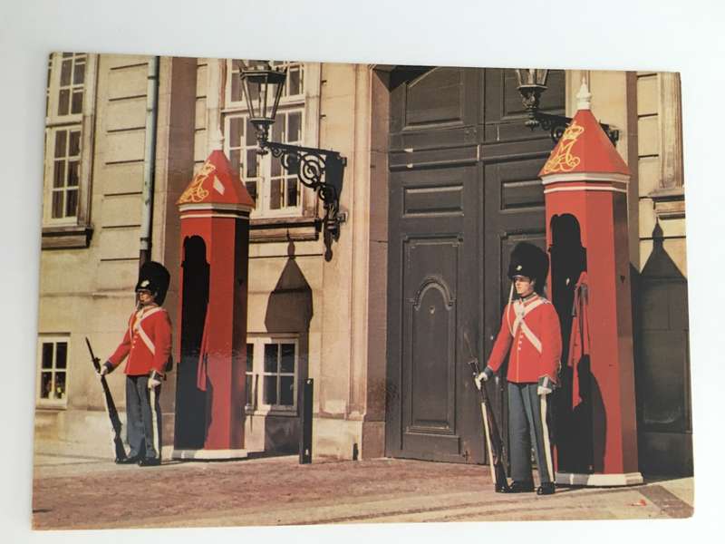 POST CARD - THE ROYAL GUARD COPENHAGEN