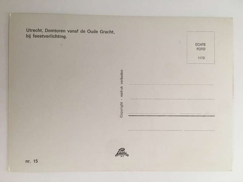 VINTAGE POSTCARD - THE NETHERLANDS