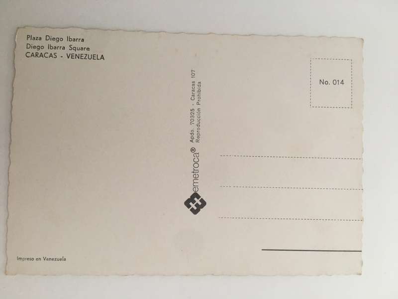 LOVELY VINTAGE POSTCARD - SOUTH AMERICA