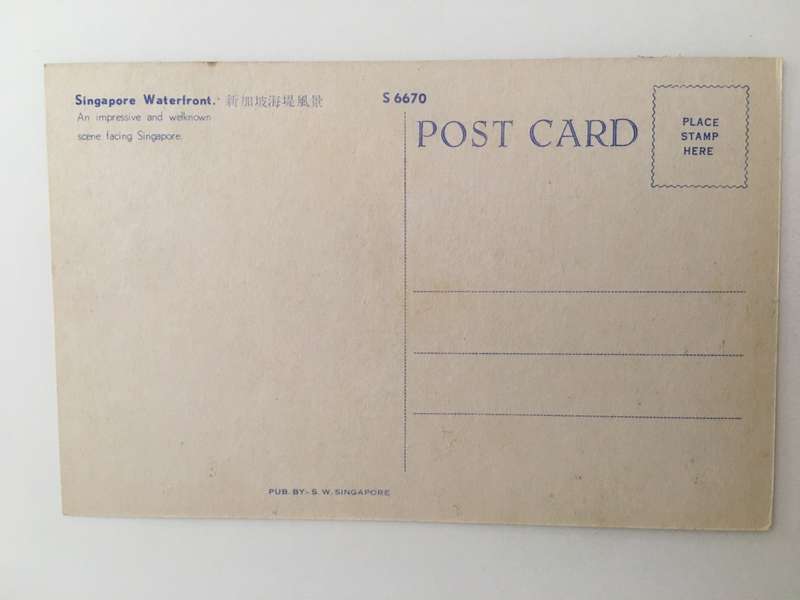POSTCARD - SINGAPORE