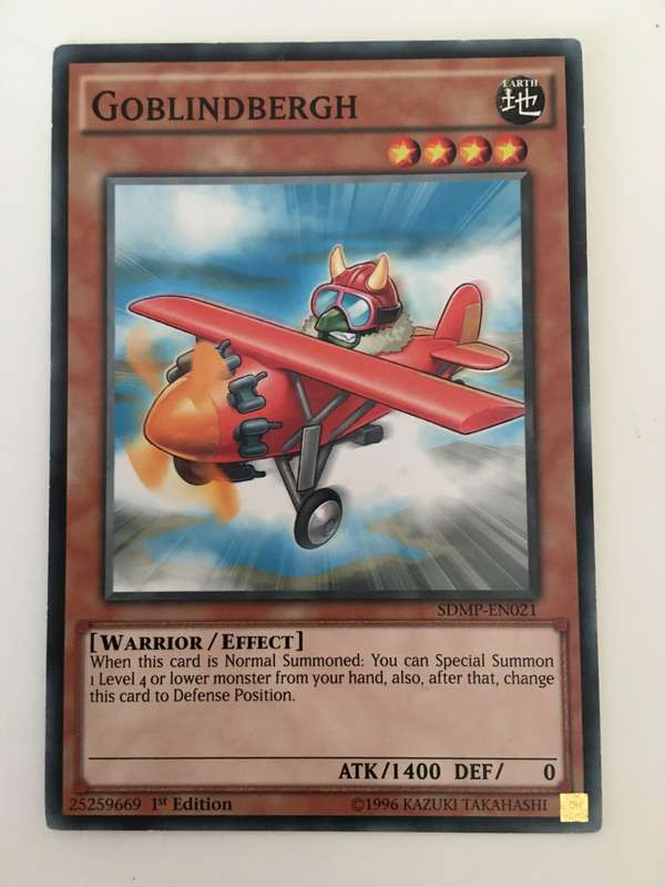 YU-GI-OH  TRADING CARD - GOBLINBERGH