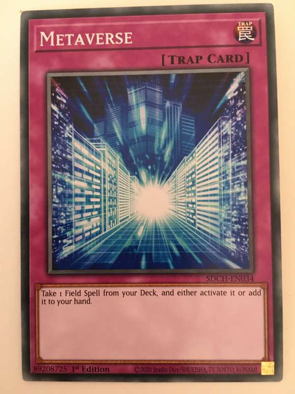 YU-GI-OH TRADING CARD - METAVERSE