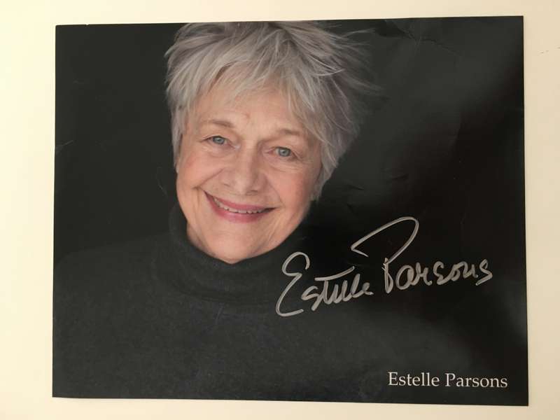 AUTOGRAPHED SIGNED ESTELLE PARSONS - ROSEANNE  A4 SIZE