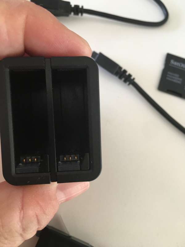 LOVELY  HERO 4 GO PRO ACTION CAMERA WITH STICK WATER PROOF CASE BATTERIES AND SD CARD
