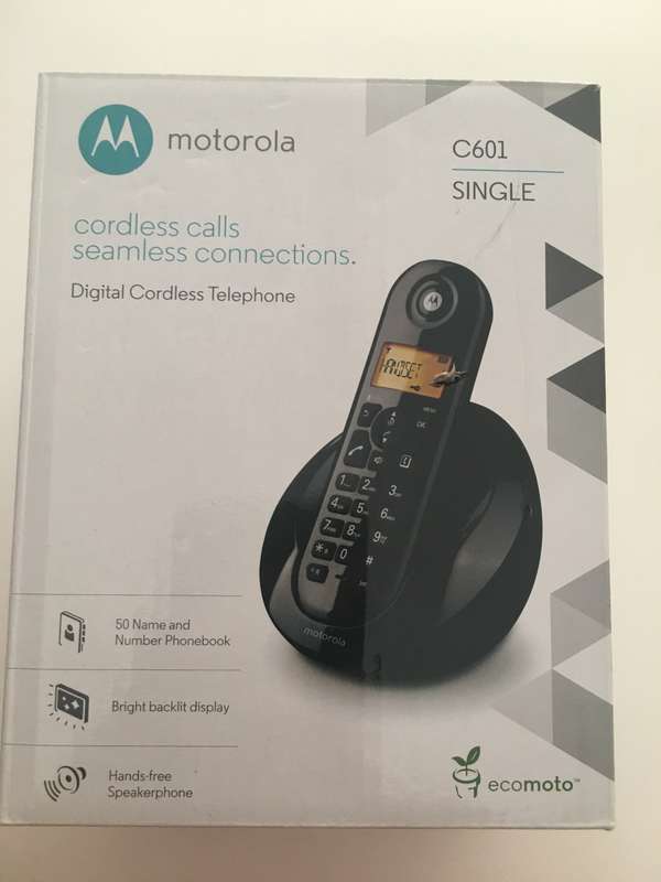 VINTAGE LAND LINE MOTOROLA IN BOX HASNT BEEN TESTED