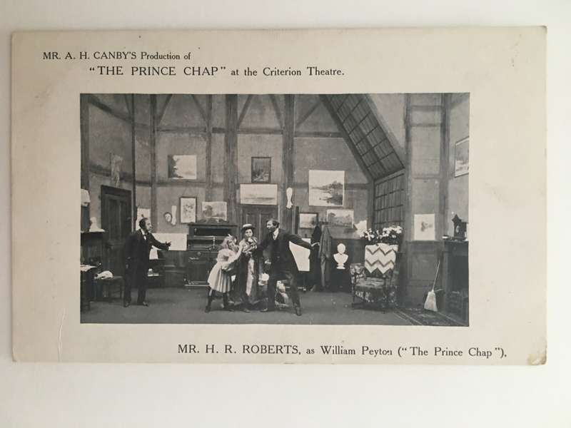 VINTAGE TO ANTIQUE POSTCARD - THE PRINCE CHAP
