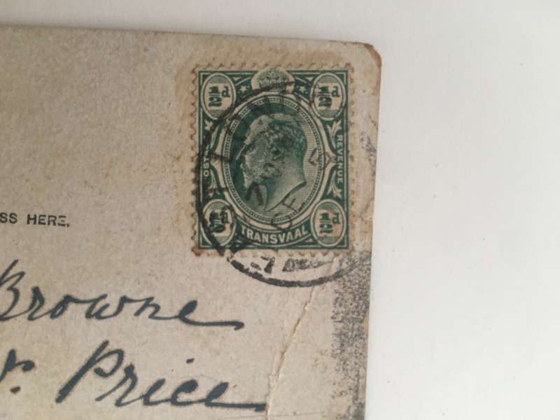 VINTAGE TO ANTIQUE POSTCARD - EARL OF PEMBROKE  POSTCARD HAS A SMALL TEAR WITH OLD STAMP