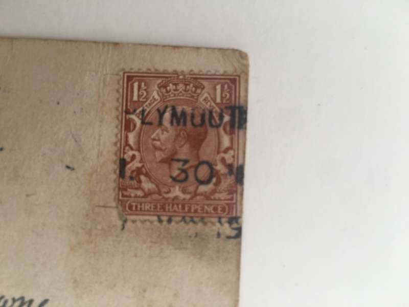 VINTAGE TO ANTIQUE POSTCARD - NOTHING MUCH DOING THIS SEASON - WITH OLD STAMP