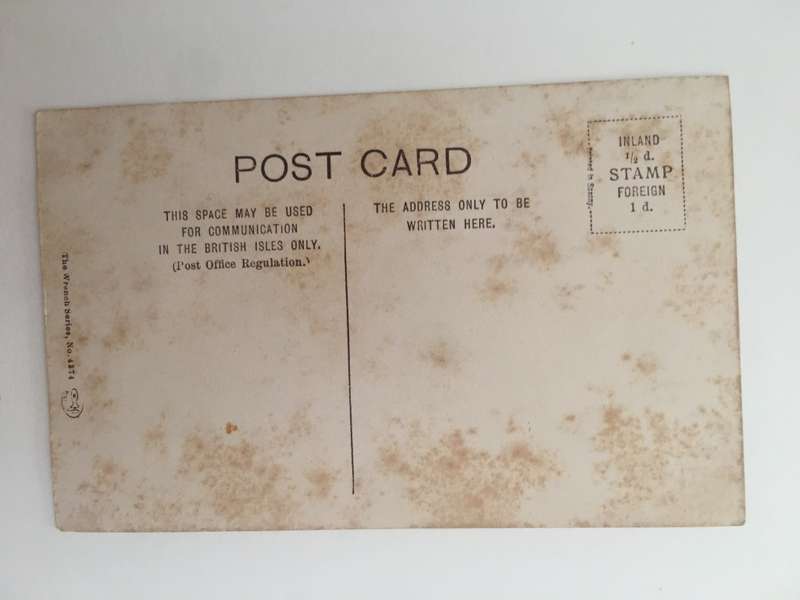 VINTAGE TO ANTIQUE POSTCARD - KENSINGTON PALACE
