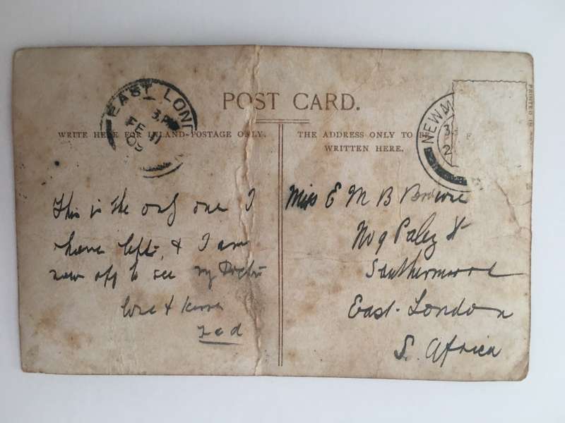 VINTAGE TO ANTIQUE POSTCARD - JOCKEY CLUB ROOMS