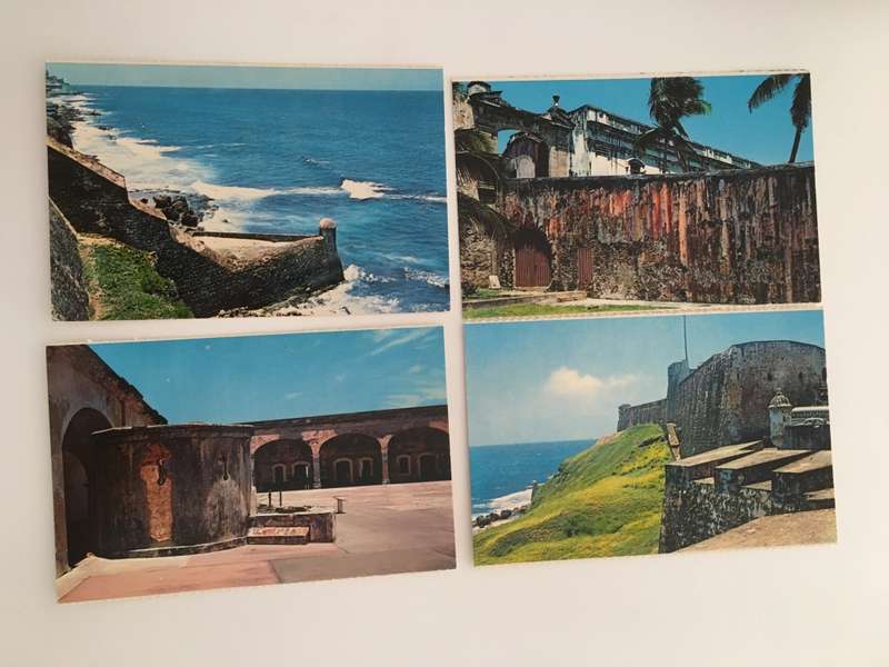 VINTAGE LOT OF 4 POSTCARDS