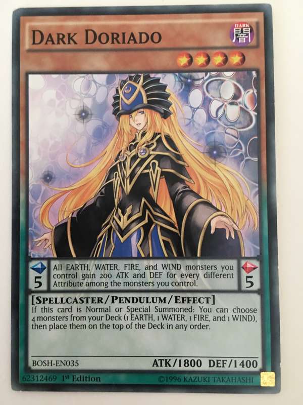 YU-GI-OH TRADING CARD - DARK DORIADO