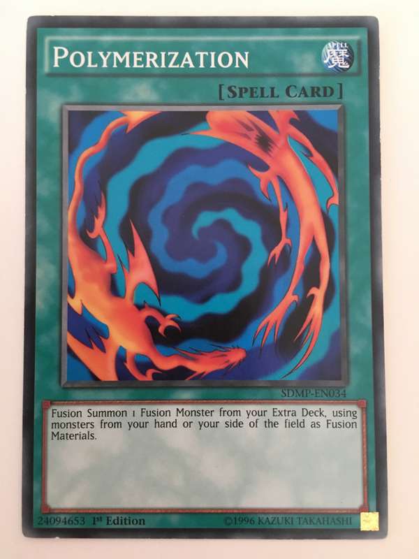 YU-GI-OH TRADING CARD - POLYMERIZATION