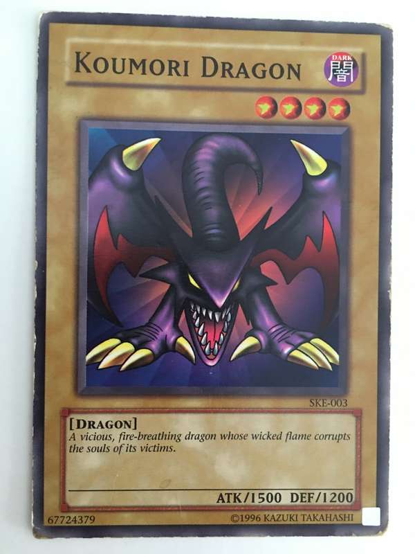 YU-GI-OH TRADING CARD - KOUMORI DRAGON
