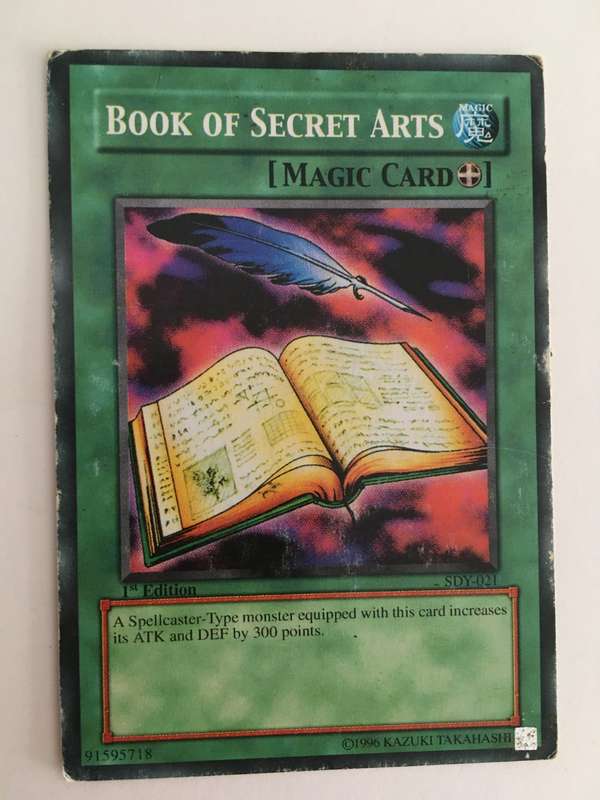 YU-GI-OH TRADING CARD - BOOK OF SECRET ARTS