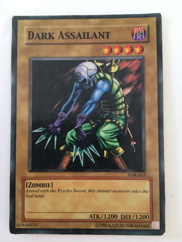 YU-GI-OH TRADING CARD - DARK ASSAILANT