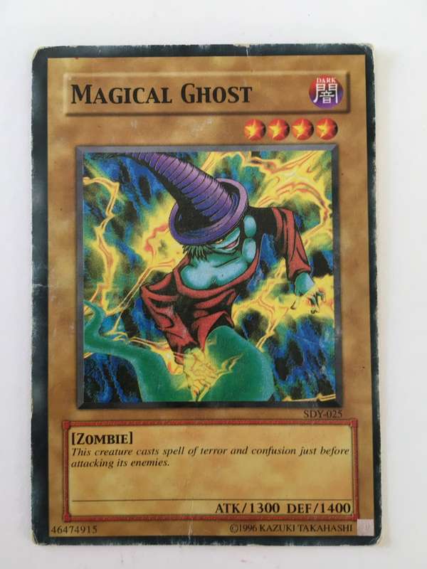YU-GI-OH TRADING CARD - MAGICAL GHOST