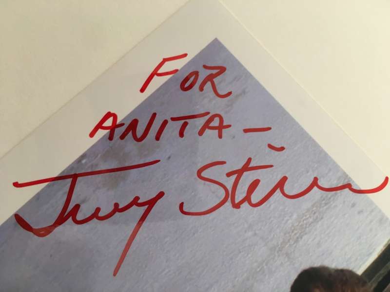 AUTOGRAPHED / SIGNED - JERRY STILLER  A4 SIZE DAD OF BEN STILLER