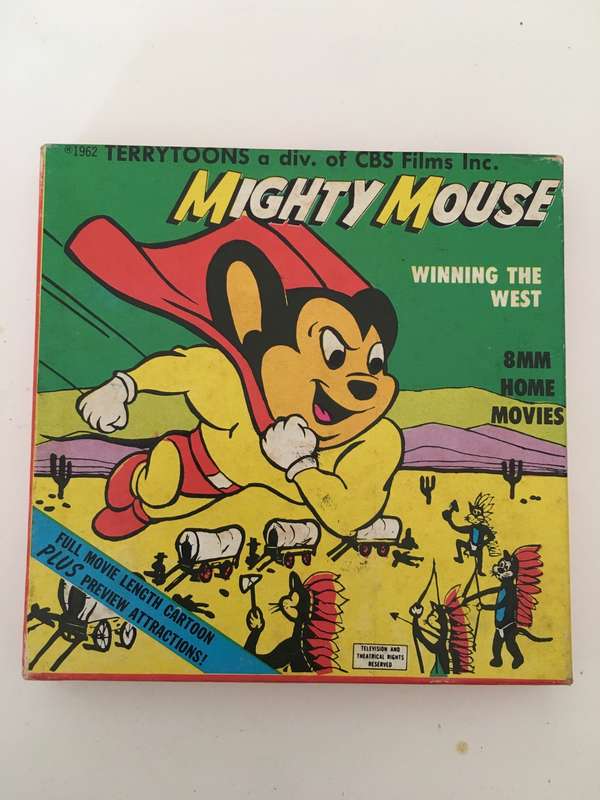 VINTAGE MIGHTY MOUSE 8MM HOME MOVIES - SUPER RARE