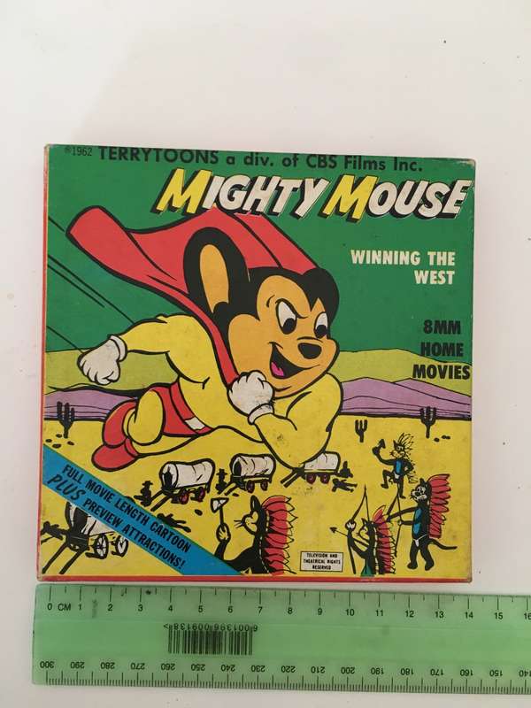 VINTAGE MIGHTY MOUSE 8MM HOME MOVIES - SUPER RARE