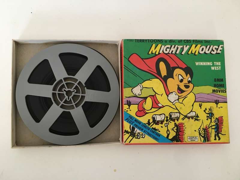 VINTAGE MIGHTY MOUSE 8MM HOME MOVIES - SUPER RARE