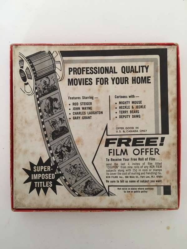 VINTAGE MIGHTY MOUSE 8MM HOME MOVIES - SUPER RARE