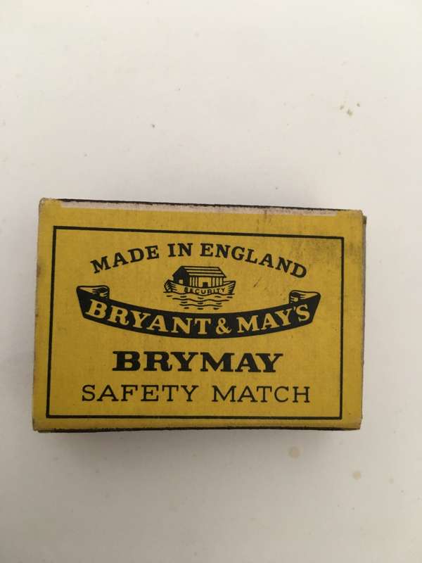 VINTAGE UNION-CASTLE  LINE - BRYANT & MAY`S SAFETY MATCH