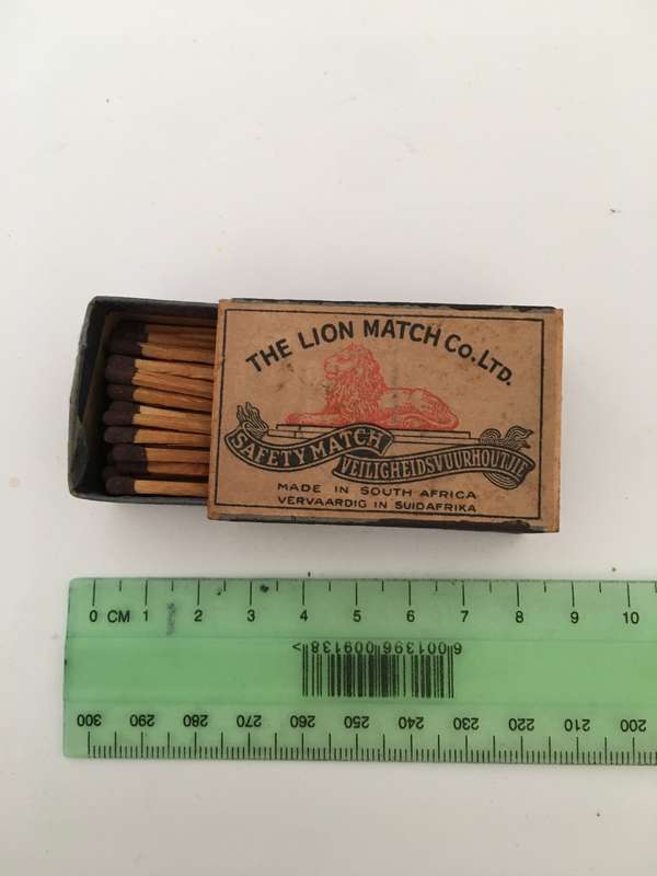 VINTAGE LION MATCHES -SAFETY MATCHES