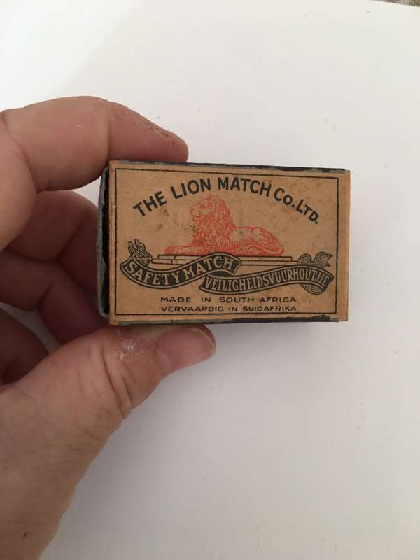 VINTAGE LION MATCHES -SAFETY MATCHES