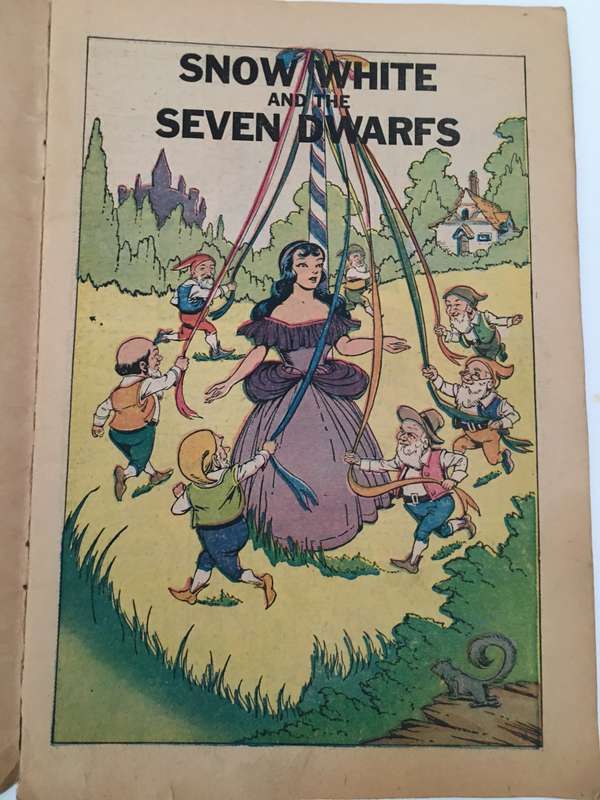 VINTAGE CLASSICS ILLUSTRATED JUNIOR - SNOW WHITE AND THE SEVEN DWARFS - 1969