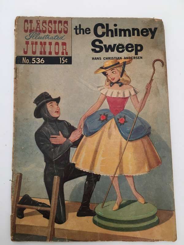 VINTAGE CLASSICS ILLUSTRATED JUNIOR - THE CHIMNEY SWEEP - 1957
