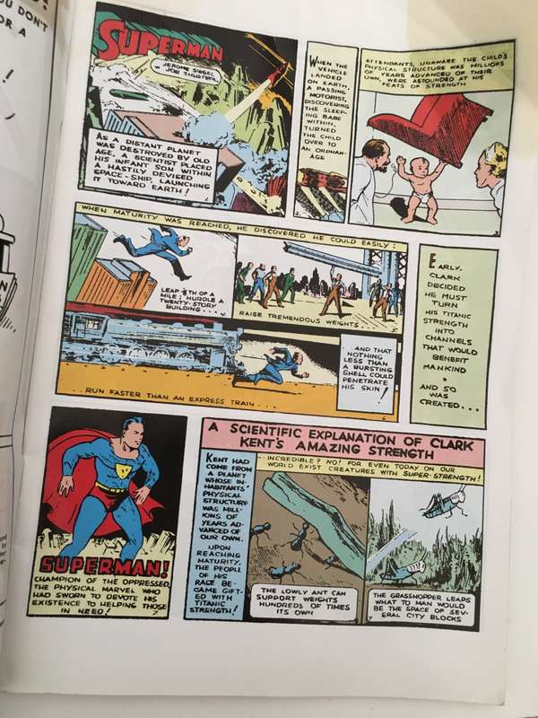 VINTAGE DC COMICS ACTION COMICS - NO. 1 - 1938 - SUPERMAN