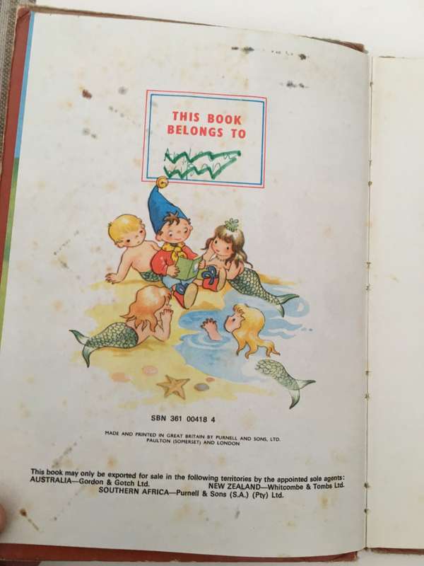 VINTAGE NODDY GOES TO SEA - BOOK NO. 18 - 1959