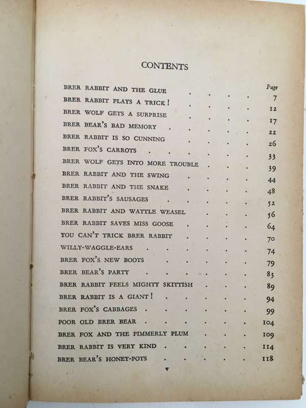 VINTAGE - BRER RABBIT AGAIN - 1963 - ENID BLYTON