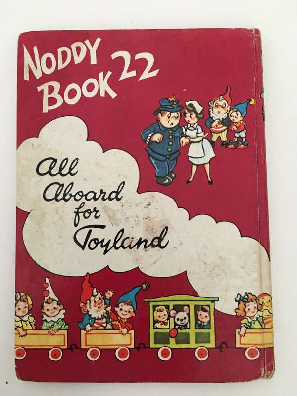 VINTAGE NODDY MR. PLOD AND LTTLE NODDY - ENID BLYTON BOOK. NO. 22 - 1961